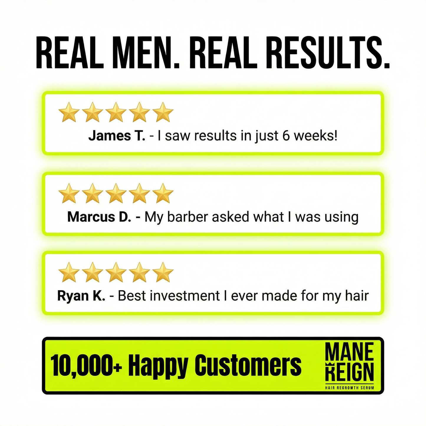 Mane Reign Hair growth serum